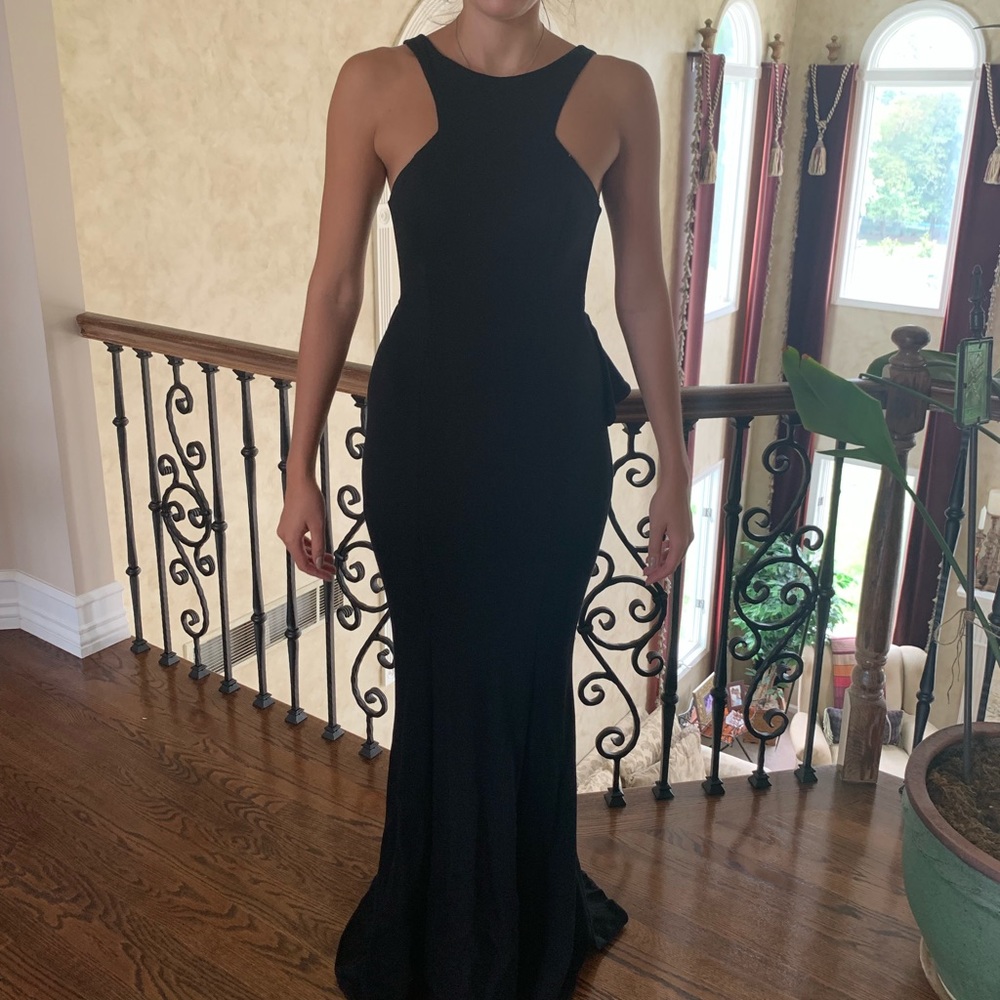 XSCAPE Black Gown